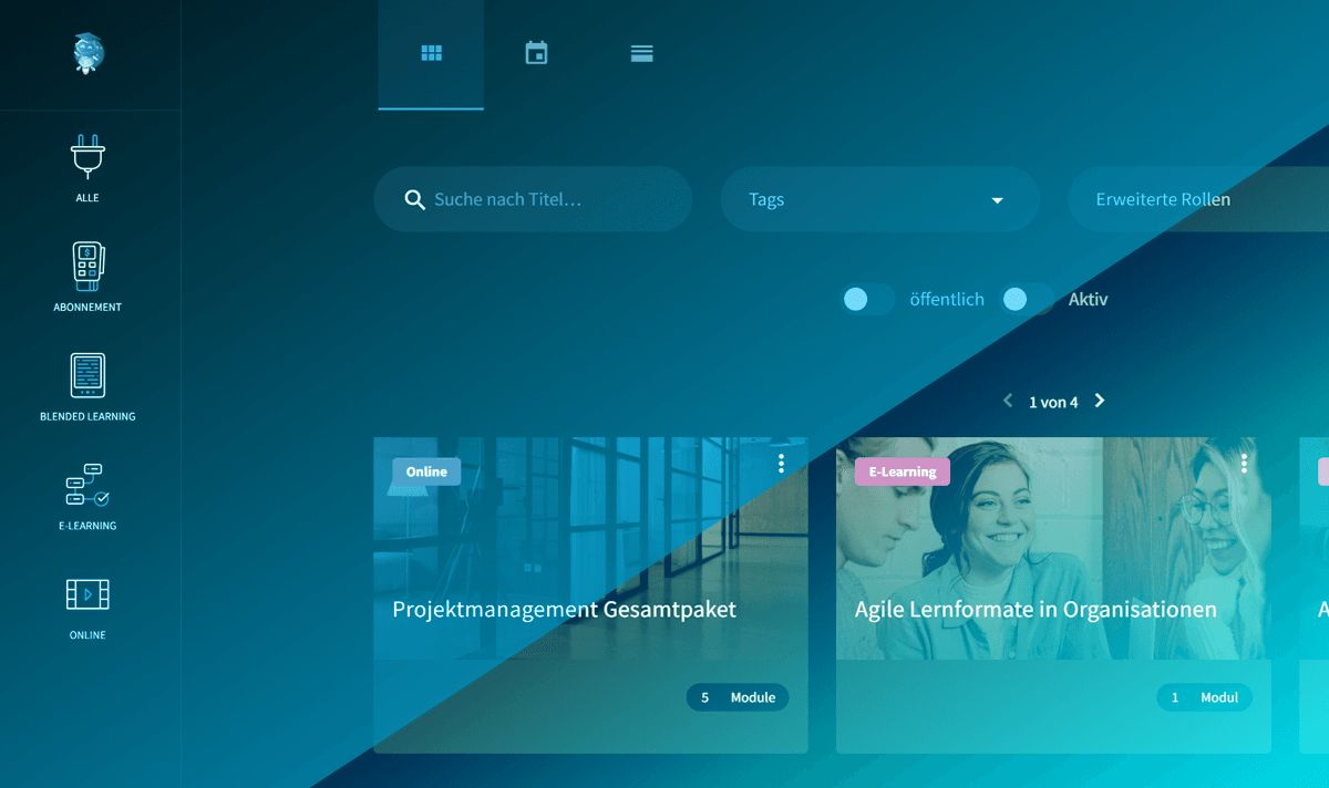 Organisieren Sie alle Anwendungsfälle in einer LMS-Lösung