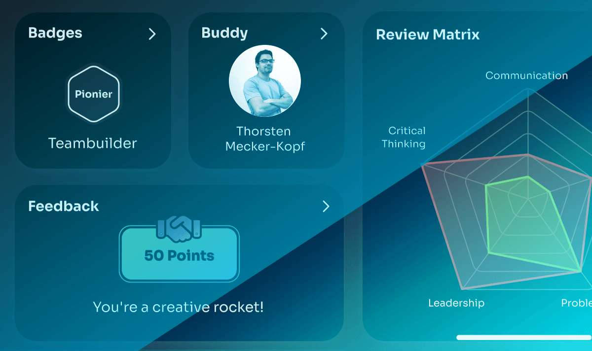 Kollaboratives Lernen mit Gamification im "Flow of Work".